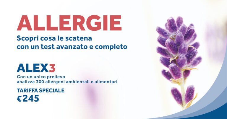 ALEX3 – Allergeni alimentari e ambientali